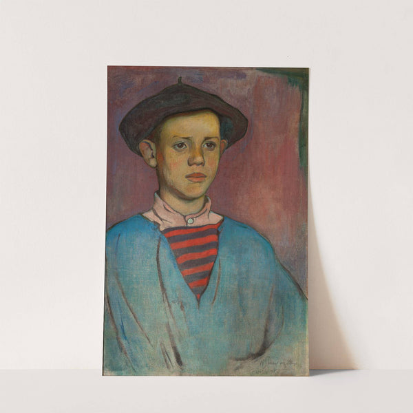 Portrait of a young fisherman (1898) by Władysław Ślewiński