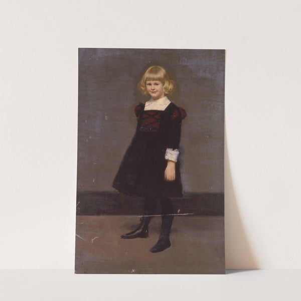 Portrait Of A Young Girl (ca. 1900) by Kenyon Cox