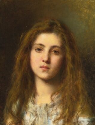 Portrait Of A Young Girl