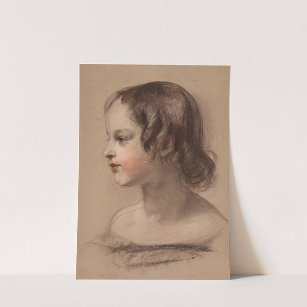 Portrait of a Young Girl by Sir Edwin Henry Landseer