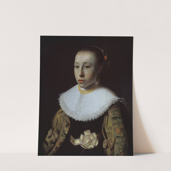 Portrait of a Young Girl by Pieter Dubordieu