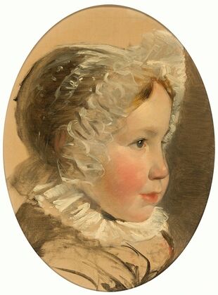 Portrait of a young girl
