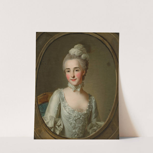 Portrait of a young girl by Louis-Michel Van Loo