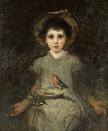 Portrait of a young girl — size preview
