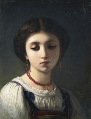 Portrait Of A Young Italian Girl
