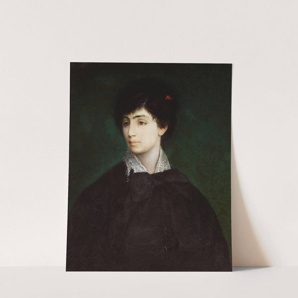 Portrait of a young Jewess (1879) by Maurycy Gottlieb