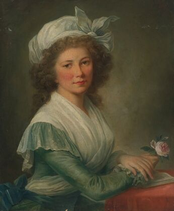 Portrait of a young lady