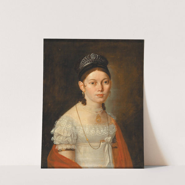 Portrait of a Young Lady by Anonymous
