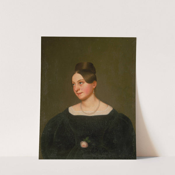 Portrait of a Young Lady by Jozef Czauczik