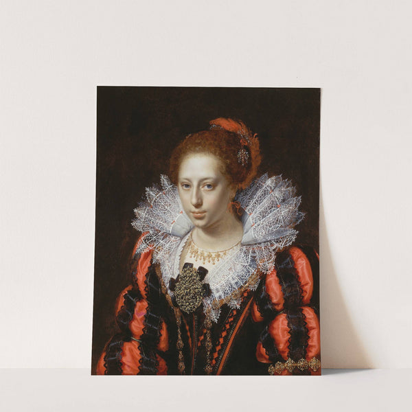 Portrait of a Young Lady by Paulus Moreelse