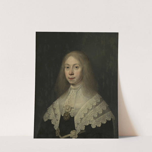 Portrait of a young lady (c. 1640) by Dirck Dircksz. van Santvoort