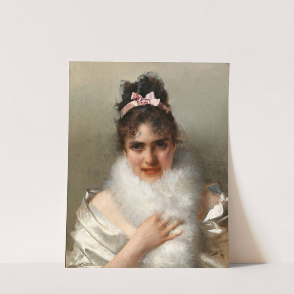 Portrait of a Young Lady by Vittorio Matteo Corcos