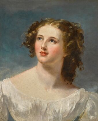 Portrait of a young lady