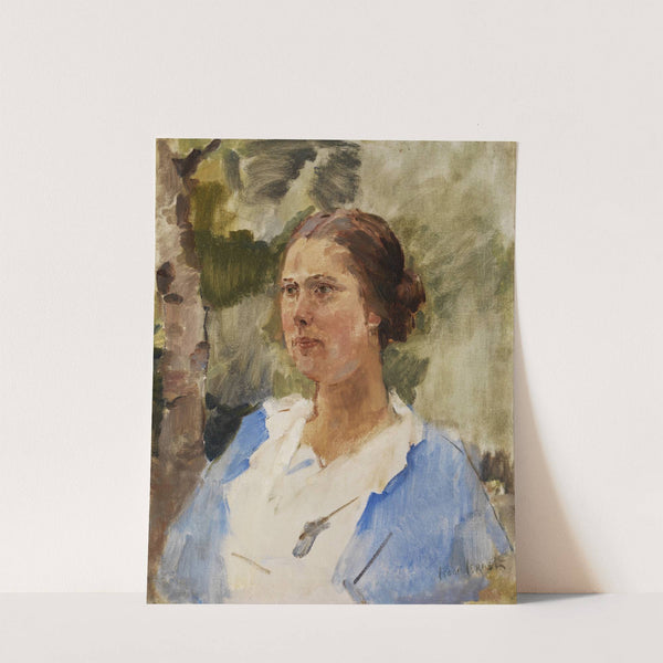 Portrait of a young lady by Isaac Israëls