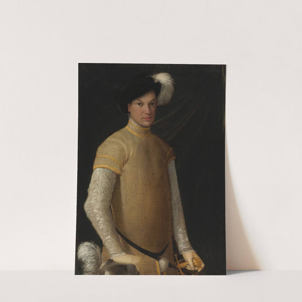 Portrait Of A Young Man by Nicolò dell'Abate