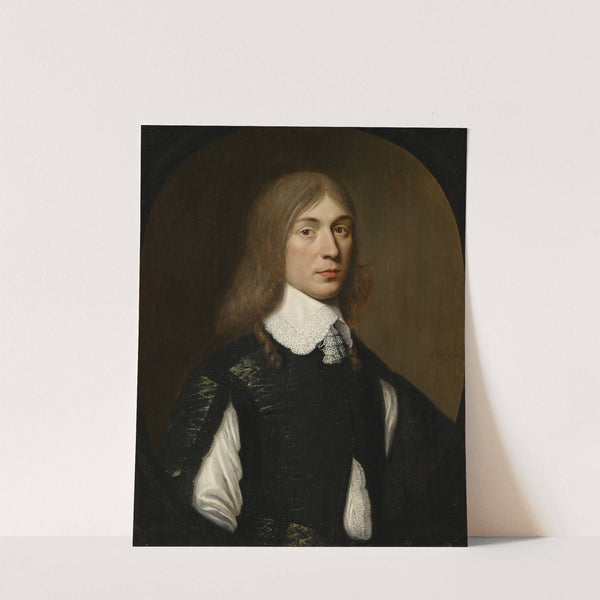 Portrait of a Young Man by Crispyn Van Den Queborn