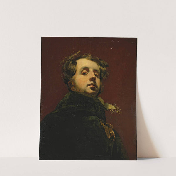 Portrait Of A Young Man by Henry Wyatt