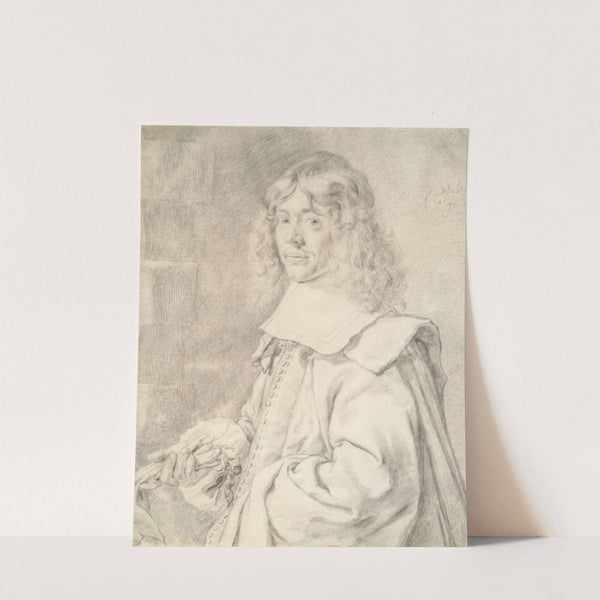 Portrait of a Young Man by Cornelis Visscher