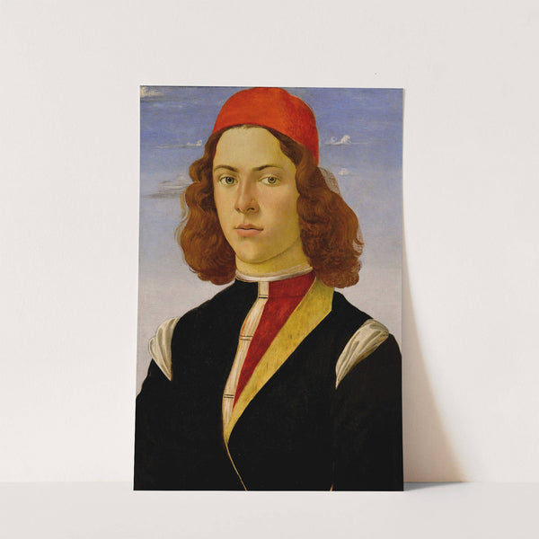 Portrait of a young man (ca 1480-1485) by Sandro Botticelli