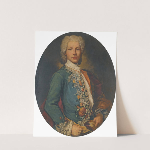 Portrait Of A Young Man In A Green Tunic by Vittore Ghislandi