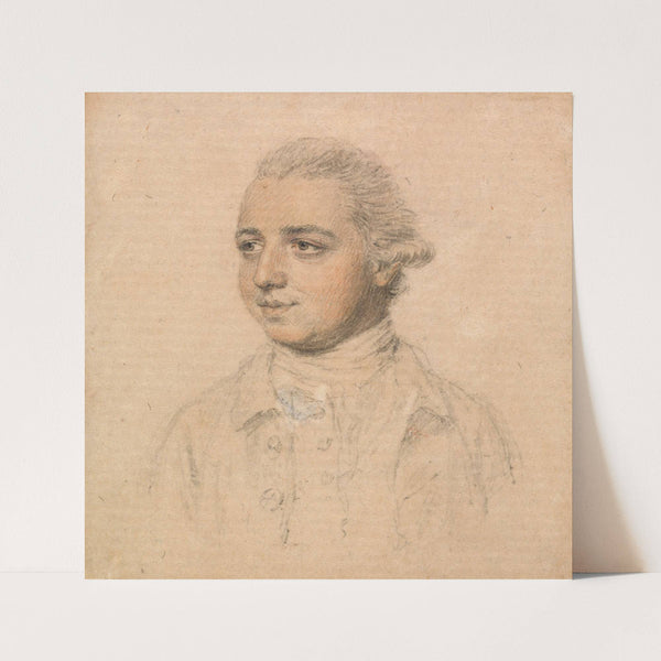 Portrait of a young man taken from the life, facing left by John Smart