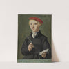 Portrait of a young scholar by Jan van Scorel