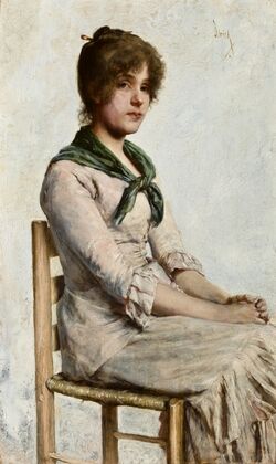 Portrait Of A Young Woman — size preview