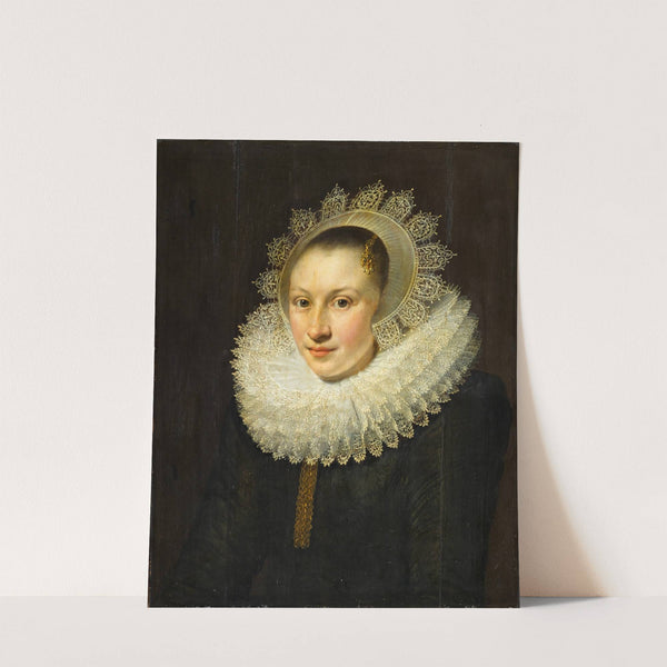 Portrait of a Young Woman by Michiel Jansz. Van Mierevelt