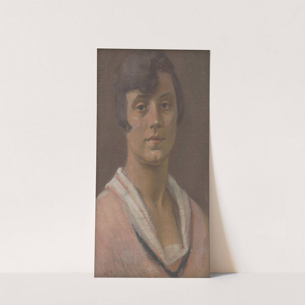 Portrait of a Young Woman by Milan Thomka Mitrovský