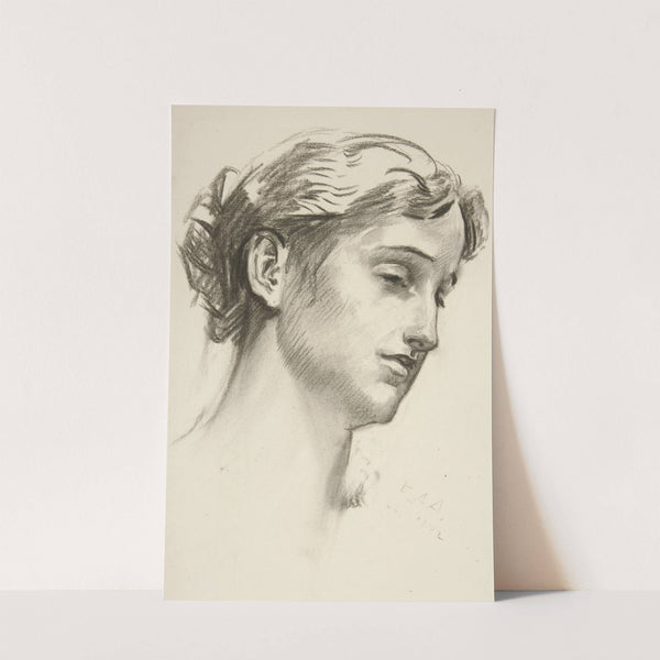 Portrait of a Young Woman (1981) by Edwin Austin Abbey