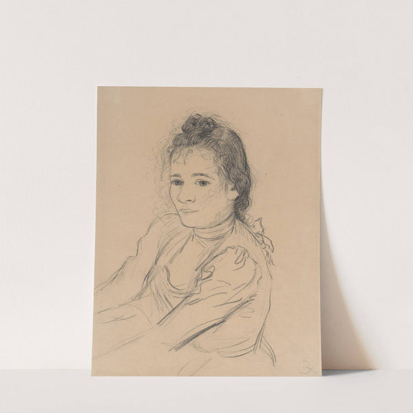 Portrait of a Young Woman by Georges Lacombe