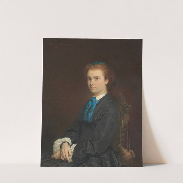 Portrait of a Young Woman by Henri Regnault