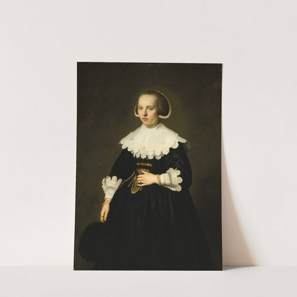 Portrait of a Young Woman by Jacob Adriaensz Backer