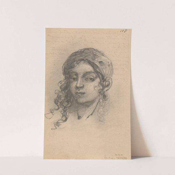 Portrait of a young woman by Stanisław Wyspiański