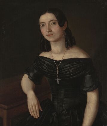 Portrait of a young woman (1841)