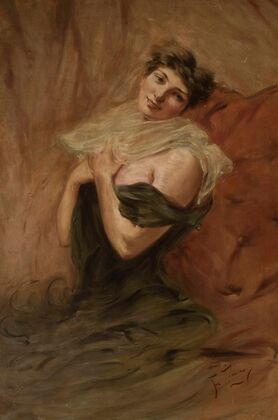Portrait of a young woman