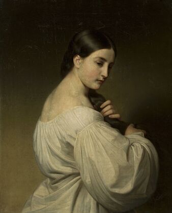 Portrait of a young woman