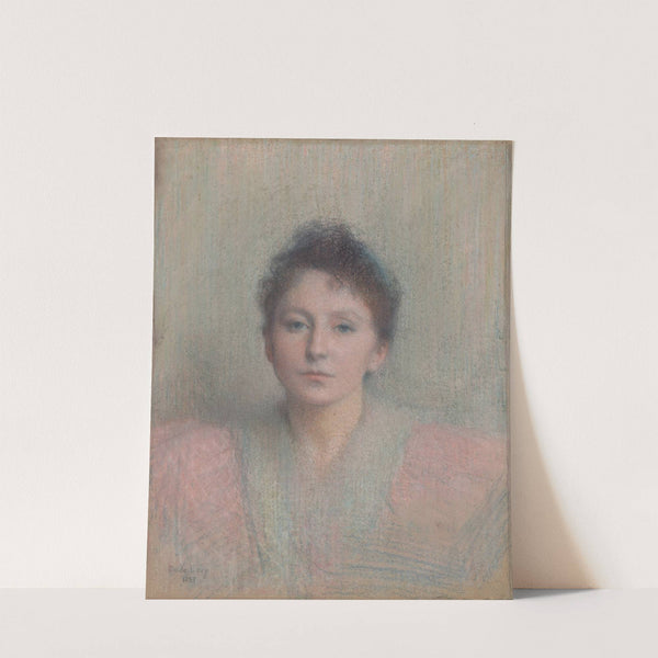 Portrait of a Young Woman by Émile Lévy