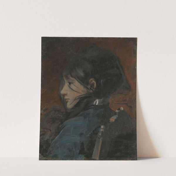 Portrait of a Young Woman by Léon Tanzi