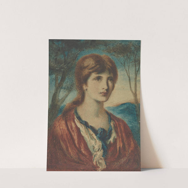 Portrait of a young woman (1889) by Simeon Solomon