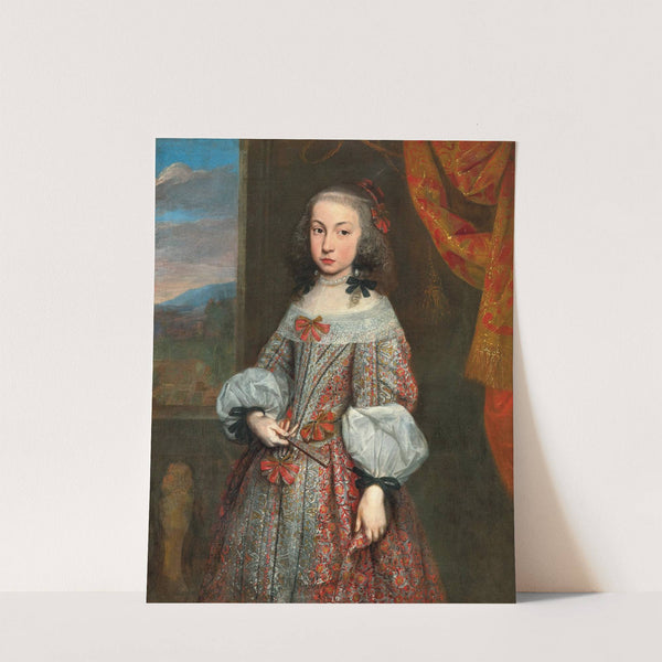 Portrait Of A Young Woman In An Embroidered Dress by Pier Francesco Cittadini