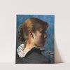 Portrait of a young woman in profile (1882) by Peder Severin Krøyer