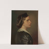 Portrait of a Young Woman in Profile (circa 1867) by Franz Xaver Winterhalter