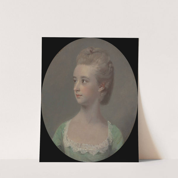 Portrait of a young woman, possibly Miss Nettlethorpe by Henry Walton