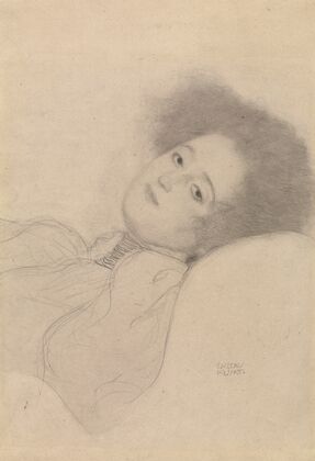 Portrait of a Young Woman Reclining — size preview