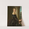 Portrait Of A Young Woman With Roses by Norbert Schrödl
