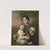 Portrait of a Young Woman with Two Children (1854) by Dominik Weber