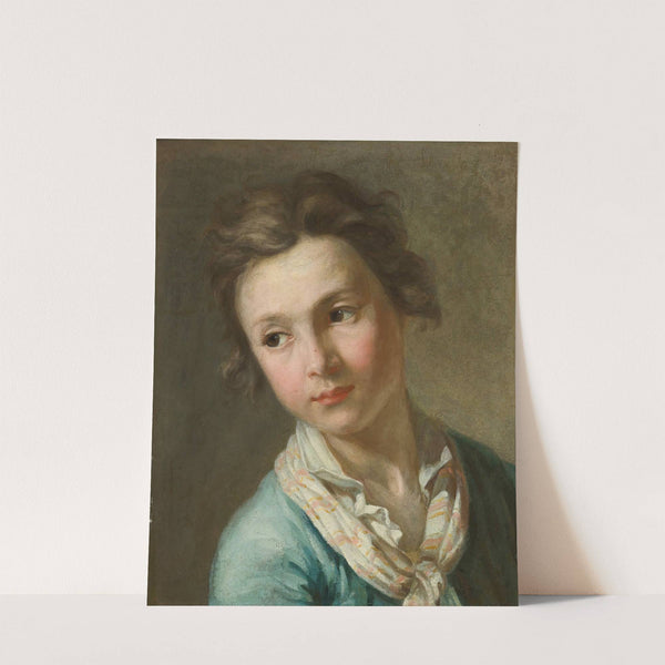 Portrait Of A Youth by Antoine Rivalz