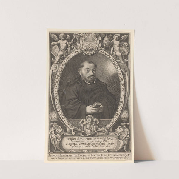 Portrait of Abbot Balthasar at the age of 33 (1623) by Lucas Kilian