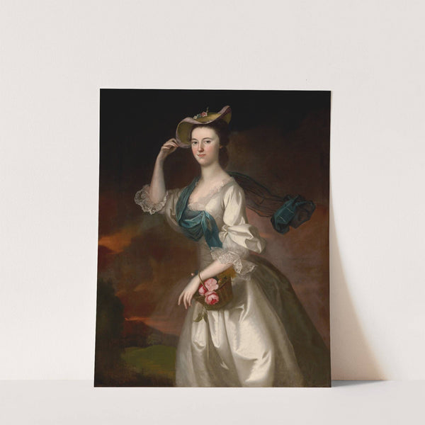 Portrait of Abigail Erving Scott by Joseph Blackburn